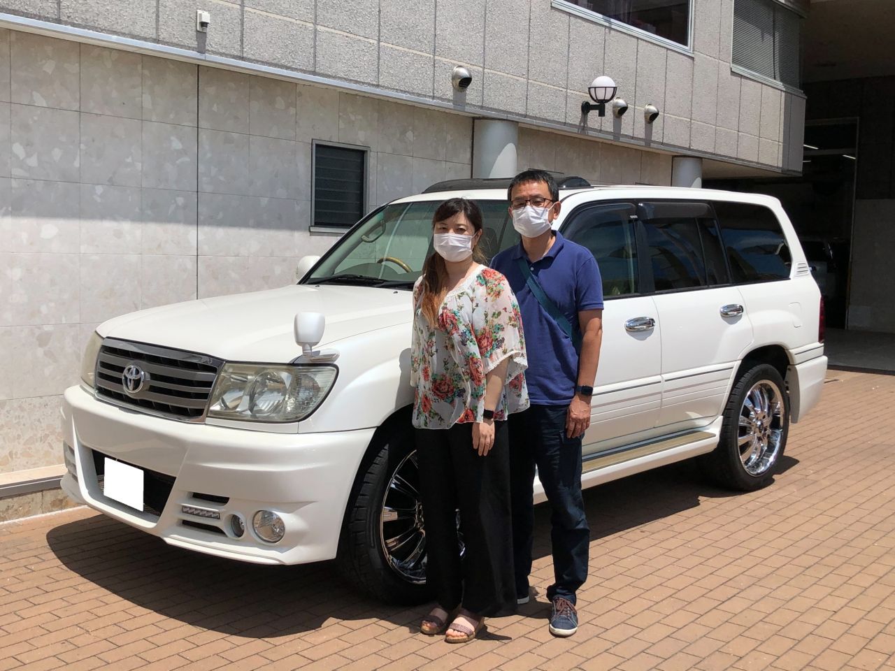 宮城県 N様FAM✨  フルエアロ ランクル１００をご納車しました🚙💨